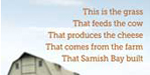 Click here to see a Samish Bay Cheese Ad that I designed from conception to production. I art directed the photo shoot.
